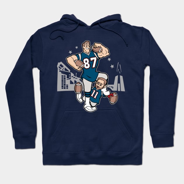 The MIghty Gronk Hoodie by WarbucksDesign